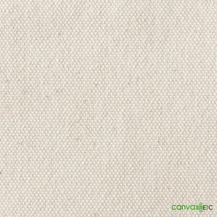 thumbnail image 2 of 100% Cotton Heavy Weight Calico Canvas Fabric – Natural Artist Duck – 340GSM, 62" Wide 2 of 4